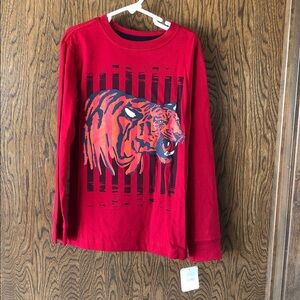 Gymboree Red and Black Long Sleeve Shirt
